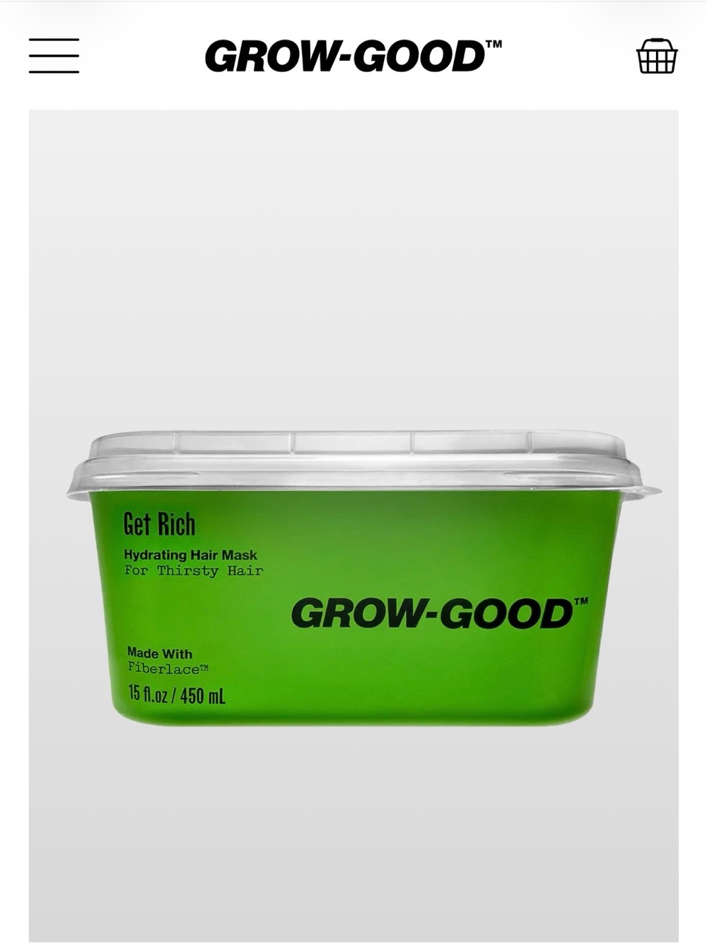 Grow-Good Get Rich Hydrating Mask - Picture 3 of 7